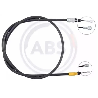 Kuva Vaijeri, käsijarru, Taakse, vasen FIAT, OPEL, RENAULT, VAUXHALL OE 365312075R, 4422442, 6000617626