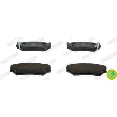 Kuva FERODO PREMIER ECO FRICTION FDB1020 Jarrupalat akustisella kulumavaroittimella Ilman tarvikkeita SUZUKI: Grand Vitara 1 SUV, Jimny I SUV