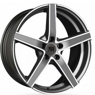 Kuva Racer Artic Evo Gunmetal Machined Face 7.5x17 5/112 ET40 B66.5