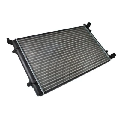Kuva THERMOTEC D7S003TT Jäähdytin Alumiini, Muovi 415 650 34 Käsivaihteisto Jäähdytysrivat mekaan. kiinnitetyt VOLKSWAGEN: Golf 5, Caddy 3