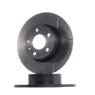 Kuva BREMBO MAX LINE 08.3126.76 Jarrulevyt 251 10 5 täysi, lovella pinnoitettu Ruuveilla ALFA ROMEO: 156 Sedan, 147, Sportwagon