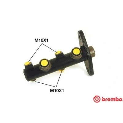 Kuva BREMBO M 24 011 Jarrupääsylinteri 22,225 Valurauta 10 x 1 (4)