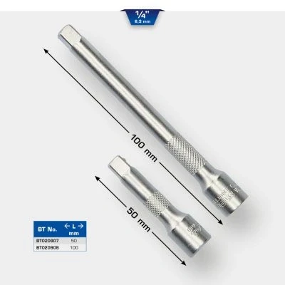 Kuva KS TOOLS BT020907 Jatkovarsi, hylsyavain 50 6,3 (1/4&quot;)