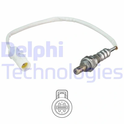 Kuva DELPHI ES21087 12B1 Lambda Anturi Planarsondi, Lämmitetty FORD: FIESTA 6
