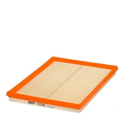 Kuva HENGST FILTER E236L Ilmansuodatin 28 230 309 Suodatinpanos OPEL: Astra F CC, Caravan, Sedan