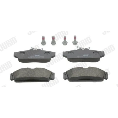 Kuva JURID 572422J Jarrupalat Ei kulumisenilmaisimelle Ilman tarvikkeita NISSAN: Almera 2 Limousine, II Hatchback, Primera Hatchback