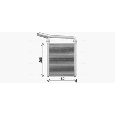 Kuva Lämmityslaitteen kenno AVA QUALITY COOLING TO6770