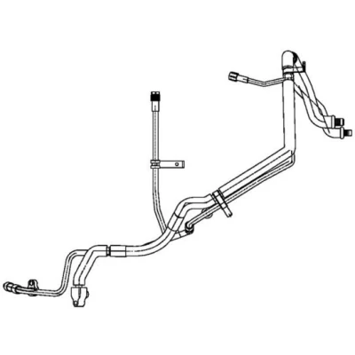 Kuva MAHLE ORIGINAL AP 136 000P Korkeapaine /Matalapainejohto, Ilmastointilaite