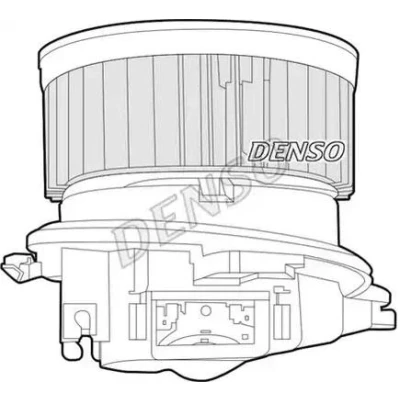 Kuva DENSO DEA21007 Lämmityslaitteen Puhallin Ohjaus vasemmalla CITROËN: Berlingo / First I Van,