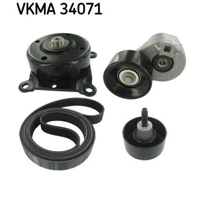 Kuva SKF VKMA 34071 Moniurahihnasarja nestekitkakytkin FORD: Transit Mk5 Bussi, Flatbed Kuorma auto/Alusta, Van