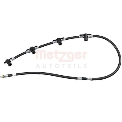 Kuva METZGER 0840105 Letku, Polttoaineen Ylivuoto biodieselille MERCEDES BENZ: Vito Mixto, Bussi