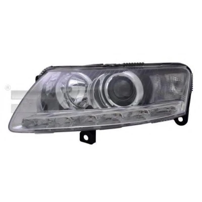 Kuva TYC 20 12428 06 9 Ajovaloumpio Vasen D3S, LED, H7 Huomiovalolla Oikeanpuoleiselle liikenteelle LEDillä, Sähkömoottorilla, Ilman ohjainlaitetta