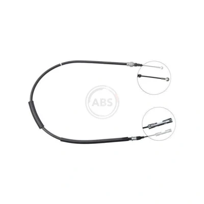 Kuva A.B.S. K18597 Käsijarruvaijeri 1130 Levyjarru Oikean /vasemmanpuolinen ohjaus AUDI: A2