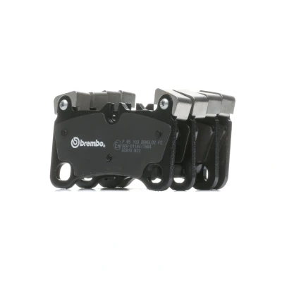 Kuva BREMBO P 85 103 Jarrupalat Kulumisenilmaisemelle Ilman tarvikkeita, Tasauspainoilla AUDI: Q7, PORSCHE: Cayenne, VOLKSWAGEN: Touareg I