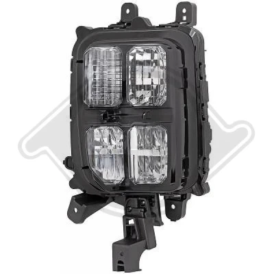 Kuva DIEDERICHS 5835471 Vilkku Vasen PY21W, LED sumuvalolla