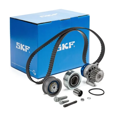 Kuva SKF VKMC 01130 Vesipumppu + Jakohihnasarja Tiivisteillä pinnaruuveilla 141 VOLKSWAGEN: Golf 4 Variant, 4, Bora Sedan, SKODA: Octavia I Hatchback