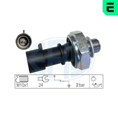 Kuva Öljynpainekytkin ALFA ROMEO, CITROËN, FIAT, JEEP, LANCIA, OPEL, PEUGEOT OE 24 461 315, 55233423, 62 40 262