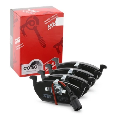 Kuva TRW COTEC GDB2108 Jarrupalat Sis. kulumisenilmaisimen VOLKSWAGEN: Golf 6, 5, 4 Variant, SKODA: Octavia 2 Combi, II Hatchback