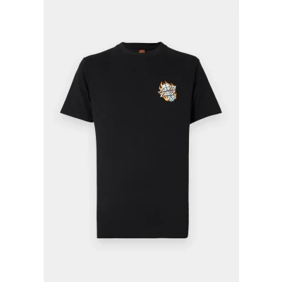 Kuva Santa Cruz Flaming Dice Dot Chest T paita musta