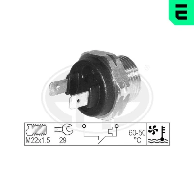 Kuva Lämpökytkin, jäähdyttimen puhallin opel, peugeot, skoda, talbot, vauxhall, vw OE 77 00 268 534, 709