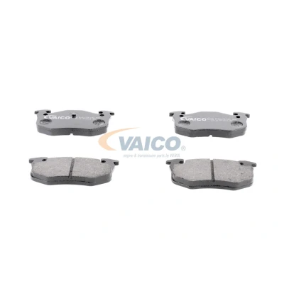 Kuva VAICO V22 0001 Jarrupalat Q+, original equipment manufacturer quality Taka akseli Ilman kulumisenilmaisinta PEUGEOT: 206 Hatchback, SW
