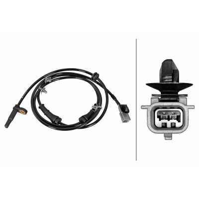 Kuva HELLA 6PU 358 219 061 ABS anturi Pidikkeellä Hall 2 500