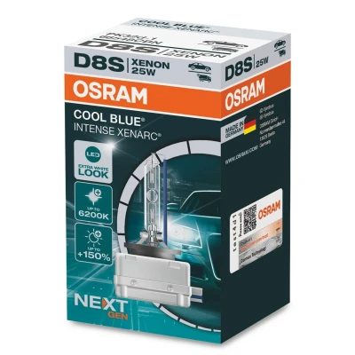 Kuva OSRAM 66548CBN Polttimo, kaukovalo D8S 40V 25W 6200K Xenon TOYOTA: ProAce Verso, AUDI: A1 Hatchback, Sportback, VOLKSWAGEN: Amarok Pick up