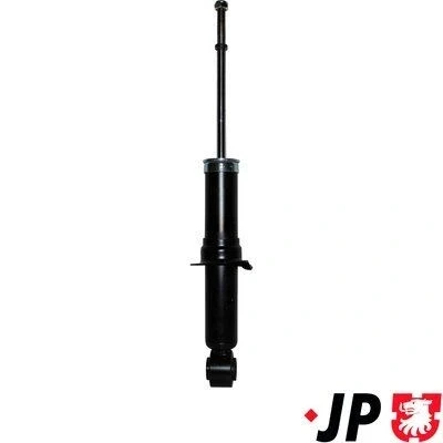 Kuva JP GROUP 4852100900 Iskunvaimentimet Taka akseli Kaasupaine Kaksiputki Joustintuki Tappi ylhäällä, Silmukka alhaalla TOYOTA: Corolla Verso