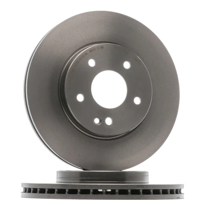 Kuva BREMBO COATED DISC LINE 09.6845.11 Jarrulevyt 288 25 5 tuuletettu sisältä pinnoitettu hiiliteräs Ruuveilla MERCEDES BENZ: C sarja Sedan