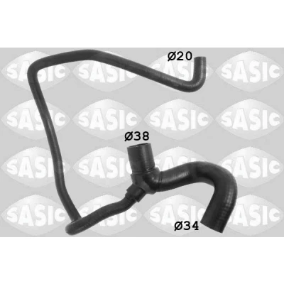 Kuva SASIC 3406258 Jäähdyttimen Letku Vasen, ala OPEL: Astra H Caravan, Hatchback