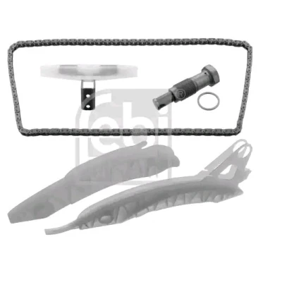 Kuva FEBI BILSTEIN 49554 Jakoketjusarja Yksinkertainen, Ketju koteloitu PEUGEOT: 207 Hatchback, 308 I SW, CITROËN: DS3 Hatchback