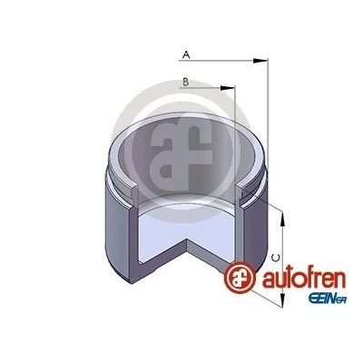 Kuva AUTOFREN SEINSA D025532 Jarrusatulan Mäntä 57 Etuakseli AKEBONO MITSUBISHI: Outlander 2 SUV, Lancer 8, 8 Limousine, HONDA: CR V 1,