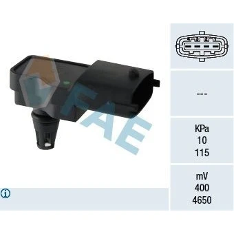 Kuva Tunnistin, imusarjapaine FIAT, LANCIA, PROTON OE 0000046553045, 1247474, 12568929