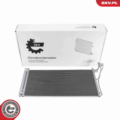 Kuva ESEN SKV 86SKV486 Ilmastoinnin Lauhdutin Vedenerottimella Alumiini 715mm