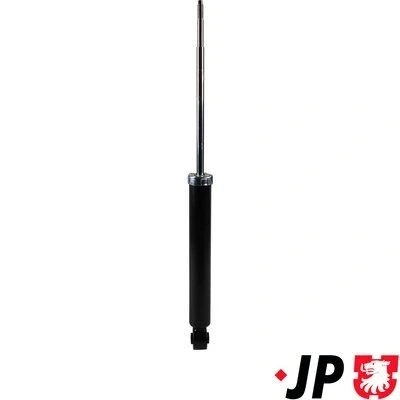 Kuva JP GROUP 4052101800 Iskunvaimentimet Taka akseli Kaasupaine Kaksiputki Joustintuki Tappi ylhäällä, Silmukka alhaalla NISSAN: MICRA 2