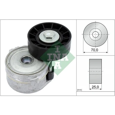 Kuva INA 534 0334 10 Kiristinvarsi, Moniurahihna VOLVO: V50, S40 II, PEUGEOT: 508 I SW, FORD: Focus 2 Kombi