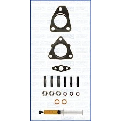 Kuva AJUSA JTC11879 Asennussarja Turboahdin with studs, syringe oil Tiivisteillä
