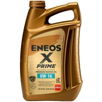 Kuva Eneos X Prime 0W 16 4l Moottoriöljy EU0001301N TOYOTA: C HR, RAV4 V, Corolla XII Farmari, SUZUKI: Vitara IV SUV, Across SUV