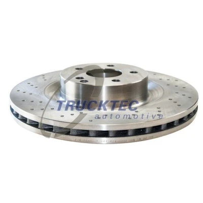 Kuva TRUCKTEC AUTOMOTIVE 02.35.208 Jarrulevyt Etuakseli 350 32 5 112 rei&#039;itetty/tuuletettu sisältä MERCEDES BENZ: E sarja Sedan, T modell