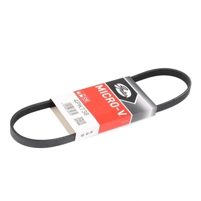 Kuva GATES Micro V 4PK738 Moniurahihna 738 4 Polyesteri, EPDM (eteenipropeeni dieeni kumi) FORD: MONDEO 3 Kombi, Transit Mk5 Bussi, Van