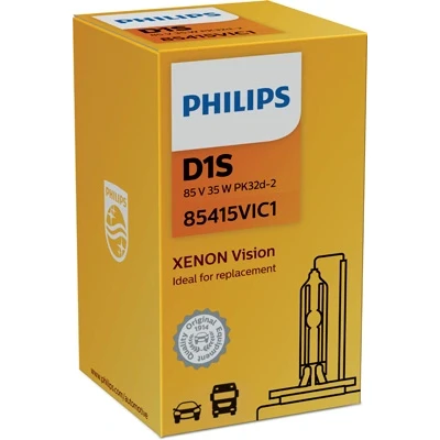 Kuva Xenonlamppu PHILIPS Xenon Vision D1S Pk32d 2 CADILLAC, BMW, LAND ROVER, JEEP, VOLVO, ALPINA, SAAB, RENAULT, ABARTH, SEAT, KIA, NISSAN, MINI, CITROËN