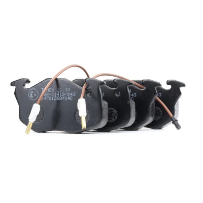 Kuva TOMEX brakes TX 10 34 Jarrupalat Etuakseli Sis. kulumisenilmaisimen Tarvikkeilla PEUGEOT: 205 II Hatchback, 106 I Hatchback