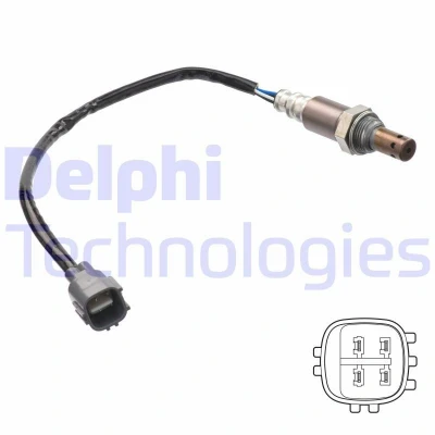 Kuva DELPHI ES21346 12B1 Lambda Anturi Planarsondi, Lämmitetty TOYOTA: Yaris II Hatchback