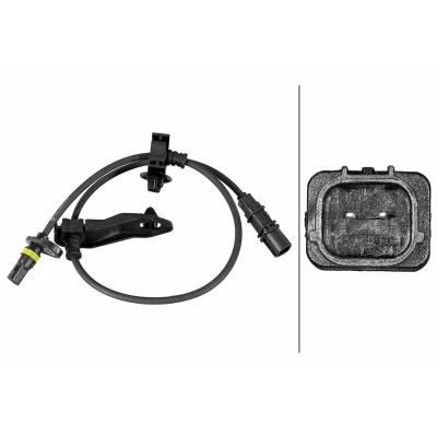 Kuva HELLA 6PU 358 219 001 ABS anturi Pidikkeellä Hall 2 napaa 550mm HONDA: CIVIC 8 Hatchback