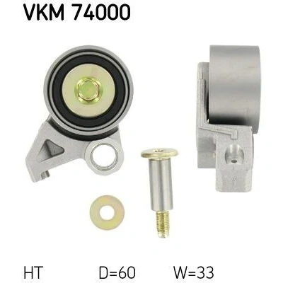 Kuva SKF VKM 74000 Kiristysrulla, Hammashihnat