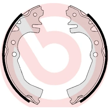 Kuva BREMBO S 16 513 Jarrukengät 165 28