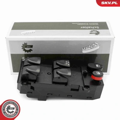 Kuva ESEN SKV 37SKV437 Lasinnostimen Kytkin Etu, vasen HONDA: CIVIC 8 Hatchback