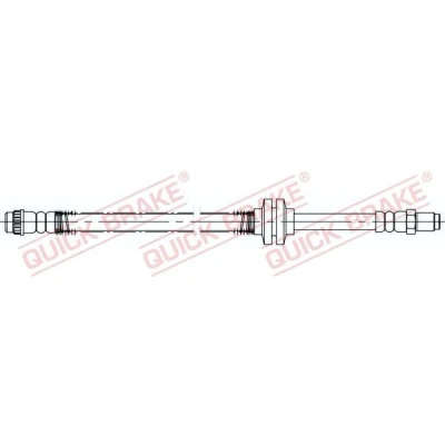 Kuva QUICK BRAKE 36.901 Jarruletku 447 M10x1 RENAULT: MEGANE 2 Stufenheck, GRAND SCENIC 2, Kombi