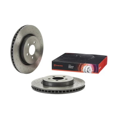 Kuva Jarrulevy Reijitetty/tuuletettu, Etuakseli Brembo 09.A404.1X chrysler, dodge, lancia OE 04779197AA, 04779197AB, 04779197AC