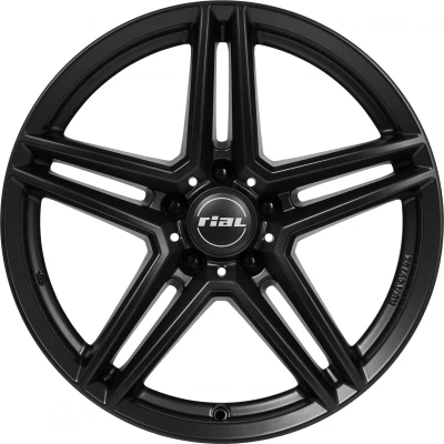 Kuva Rial M10X Racing Black 8.5x20 5/112 ET53 B66.6